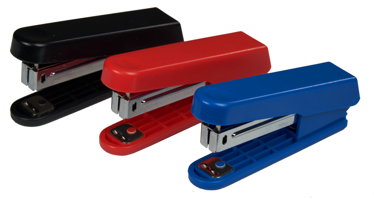 Степлер 4OFFICE (4-304), скоба №10, 10 арк., глибина скріплення 45мм, пластик